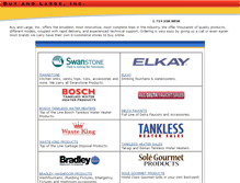 Tablet Screenshot of buyandlargeinc.com